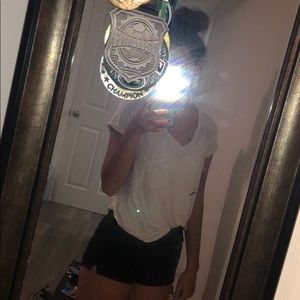 black ae jean shorts :)